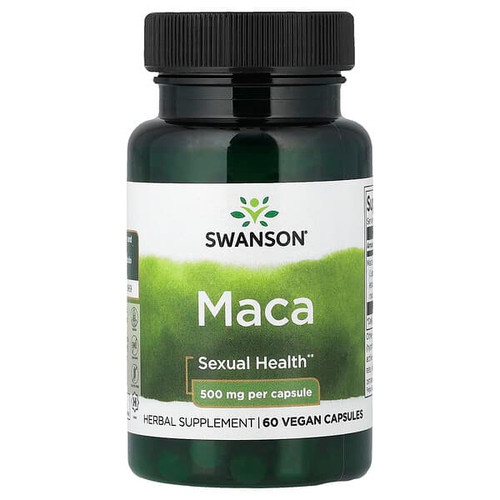 <img alt="Swanson Vitamins, Maca, 500 mg, 60 Vegan Capsules" title="Swanson Vitamins, Maca, 500 mg, 60 Vegan Capsules,087614080116"