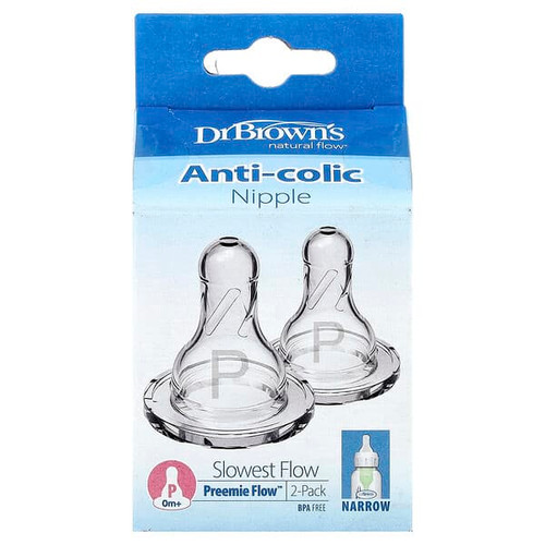 <img alt="Dr. Browns, Natural Flow, Preemie Flow, Anti-colic Nipple, 0 Months +, Slowest Flow, 2 Pack" title="Dr. Browns, Natural Flow, Preemie Flow, Anti-colic Nipple, 0 Months +, Slowest Flow, 2 Pack,072239002971"
