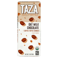 <img alt="Taza Chocolate, Oat Milk Chocolate, Coffee Toffee Crunch, 2.5 oz (70 g)" title="Taza Chocolate, Oat Milk Chocolate, Coffee Toffee Crunch, 2.5 oz (70 g),850033354744"
