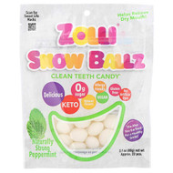 <img alt="Zollipops, Zolli Snow Ballz, Naturally Strong Peppermint, Approx. 22 Pieces, 3.1 oz (88 g)" title="Zollipops, Zolli Snow Ballz, Naturally Strong Peppermint, Approx. 22 Pieces, 3.1 oz (88 g),850022733642"