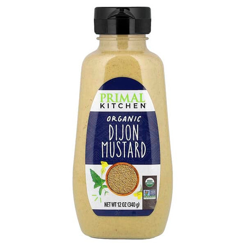 <img alt="Primal Kitchen, Organic Dijon Mustard, 12 oz (340 g)" title="Primal Kitchen, Organic Dijon Mustard, 12 oz (340 g),855232007330"