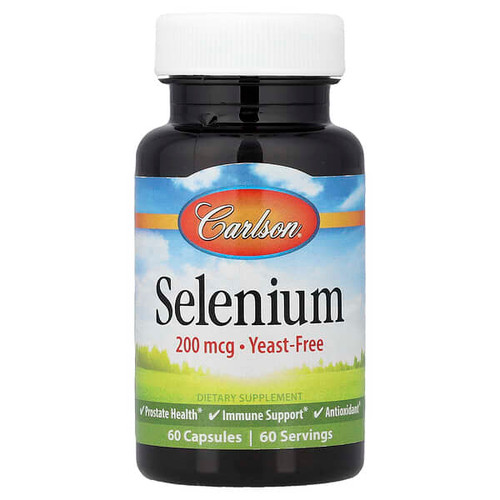 <img alt="Carlson, Selenium, 60 Capsules" title="Carlson, Selenium, 60 Capsules,088395052804"