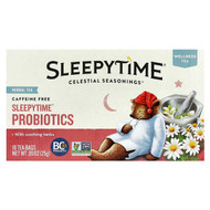 <img alt="Celestial Seasonings, Wellness Tea, Sleepytime Probiotics, Caffeine Free, 18 Tea Bags 0.89 oz (25 g)" title="Celestial Seasonings, Wellness Tea, Sleepytime Probiotics, Caffeine Free, 18 Tea Bags 0.89 oz (25 g),070734546723"