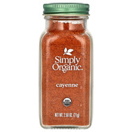 <img alt="Simply Organic, Cayenne, 2.5 oz (71 g)" title="Simply Organic, Cayenne, 2.5 oz (71 g),089836190796"