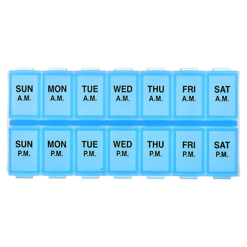 <img alt="Ezy Dose, Weekly AM-PM Pill Planner, 1 Count" title="Ezy Dose, Weekly AM-PM Pill Planner, 1 Count,025715014876"