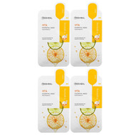 <img alt="MEDIHEAL, Vita, Essential Beauty Mask, 4 Sheets, 0.81 fl oz (24 ml) Each" title="MEDIHEAL, Vita, Essential Beauty Mask, 4 Sheets, 0.81 fl oz (24 ml) Each,8809615057476"