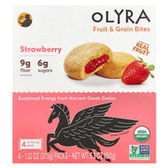 <img alt="Olyra, Fruit & Grain Bites, Strawberry , 4 Packs, 1.32 oz (37.5 g) Each" title="Olyra, Fruit & Grain Bites, Strawberry , 4 Packs, 1.32 oz (37.5 g) Each,819019020721"