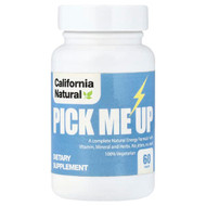 <img alt="California Natural, Pick Me Up, 60 Tablets" title="California Natural, Pick Me Up, 60 Tablets,011821301603"