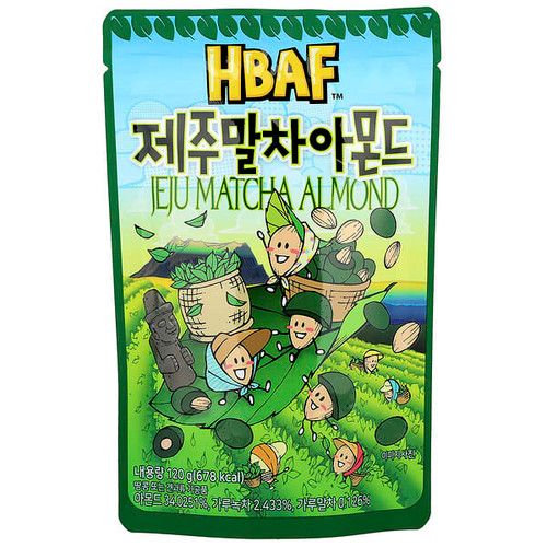 <img alt="HBAF, Jeju Matcha Almond, 120 g" title="HBAF, Jeju Matcha Almond, 120 g,8809617944804"