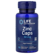 <img alt="Life Extension, Zinc Caps, High Potency, 50 mg, 90 Vegetarian Capsules" title="Life Extension, Zinc Caps, High Potency, 50 mg, 90 Vegetarian Capsules,737870181392"