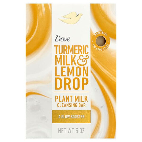 <img alt="Dove, Plant Milk Cleansing Bar Soap, Turmeric Milk & Lemon Drop, 5 oz" title="Dove, Plant Milk Cleansing Bar Soap, Turmeric Milk & Lemon Drop, 5 oz,011111049949"