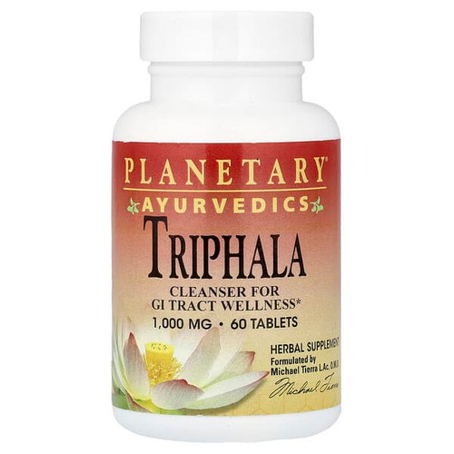 <img alt="Planetary Herbals, Ayurvedics, Triphala, 60 Tablets" title="Planetary Herbals, Ayurvedics, Triphala, 60 Tablets,021078106289"