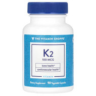 <img alt="The Vitamin Shoppe, Vitamin K2, 100 mcg, 90 Vegetable Capsules" title="The Vitamin Shoppe, Vitamin K2, 100 mcg, 90 Vegetable Capsules,766536025589"