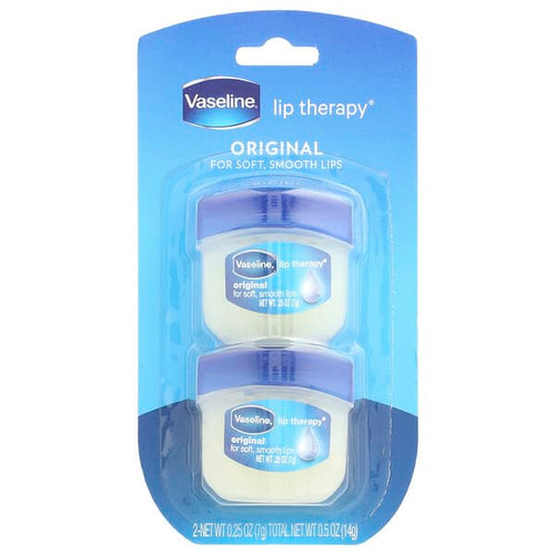 <img alt="Vaseline, Lip Therapy, Original Lip Balm, 2 Pack, 0.25 oz (7 g) Each" title="Vaseline, Lip Therapy, Original Lip Balm, 2 Pack, 0.25 oz (7 g) Each,305210041158"
