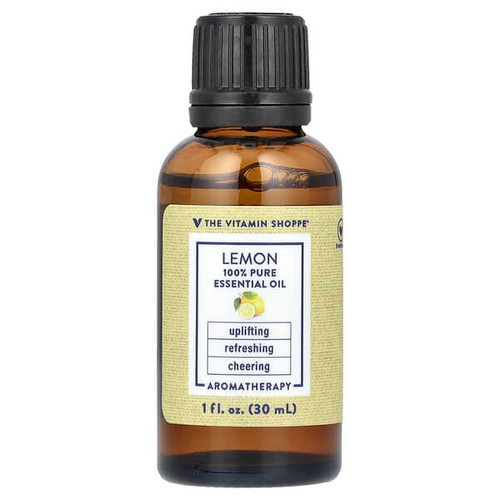<img alt="The Vitamin Shoppe, 100% Pure Essential Oil, Lemon, 1 fl oz (30 ml)" title="The Vitamin Shoppe, 100% Pure Essential Oil, Lemon, 1 fl oz (30 ml),766536039449"