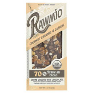 <img alt="Rawmio, Stone Ground Raw Chocolate, Coconut Caramel & Cashew, 2.12 oz (60 g)" title="Rawmio, Stone Ground Raw Chocolate, Coconut Caramel & Cashew, 2.12 oz (60 g),850020805037"