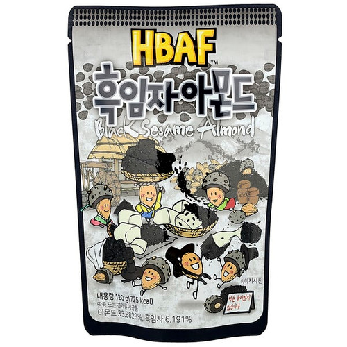 <img alt="HBAF, Black Sesame Almond, 120 g" title="HBAF, Black Sesame Almond, 120 g,8809617945085"