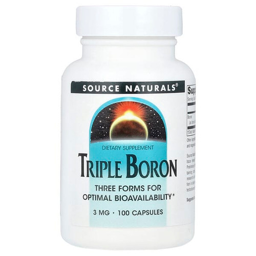 <img alt="Source Naturals, Triple Boron , 3 mg, 100 Capsules" title="Source Naturals, Triple Boron , 3 mg, 100 Capsules,021078019138"