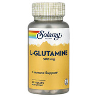 <img alt="Solaray, L-Glutamine , 500 mg , 50 VegCaps" title="Solaray, L-Glutamine , 500 mg , 50 VegCaps,076280049206"
