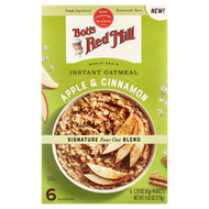 <img alt="Bobs Red Mill, Instant Oatmeal, Whole Grain, Apple & Cinnamon, 6 Packets, 1.59 oz (45 g) Each" title="Bobs Red Mill, Instant Oatmeal, Whole Grain, Apple & Cinnamon, 6 Packets, 1.59 oz (45 g) Each,039978004901"