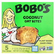 <img alt="Bobos Oat Bars, Coconut Oat Bites, 5 Bites, 1.3 oz (37 g) Each" title="Bobos Oat Bars, Coconut Oat Bites, 5 Bites, 1.3 oz (37 g) Each,829262000678"