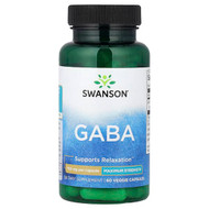 <img alt="Swanson Vitamins, GABA, Maximum Strength, 750 mg, 60 Veggie Capsules" title="Swanson Vitamins, GABA, Maximum Strength, 750 mg, 60 Veggie Capsules,087614026763"