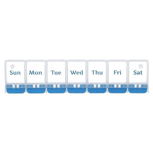 <img alt="Ezy Dose, Weekly Push Button Pill Planner, XL, 1 Count" title="Ezy Dose, Weekly Push Button Pill Planner, XL, 1 Count,025715014623"