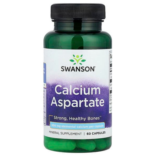 <img alt="Swanson Vitamins, Calcium Aspartate, 60 Capsules" title="Swanson Vitamins, Calcium Aspartate, 60 Capsules,087614115450"