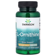<img alt="Swanson Vitamins, L-Ornithine, Free Form, 500 mg, 60 Veggie Capsules" title="Swanson Vitamins, L-Ornithine, Free Form, 500 mg, 60 Veggie Capsules,087614112381"