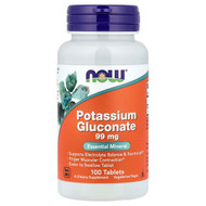 <img alt="Now Foods, Potassium Gluconate, 99 mg, 100 Tablets" title="Now Foods, Potassium Gluconate, 99 mg, 100 Tablets,733739014603"