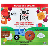 <img alt="Once Upon A Farm, Tractor Wheels, Organic Toddler Soft-Baked Bar, Strawberry, Pumpkin & Beet, 5 Bars, 0.67 oz (19 g) Each" title="Once Upon A Farm, Tractor Wheels, Organic Toddler Soft-Baked Bar, Strawberry, Pumpkin & Beet, 5 Bars, 0.67 oz (19 g) Each,810003512611"