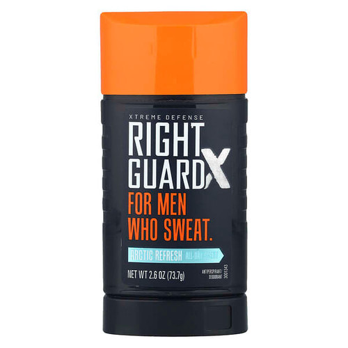<img alt="Right Guard, Xtreme Defense, Antiperspirant-Deodorant, Arctic Refresh, 2.6 oz (73.7 g)" title="Right Guard, Xtreme Defense, Antiperspirant-Deodorant, Arctic Refresh, 2.6 oz (73.7 g),850042203316"