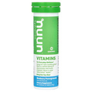 <img alt="Nuun, Hydration, Vitamins, Blueberry Pomegranate, 12 Tablets" title="Nuun, Hydration, Vitamins, Blueberry Pomegranate, 12 Tablets,811660021669"