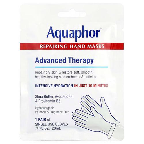 <img alt="Aquaphor, Repairing Hand Masks, 1 Pair, 0.7 fl oz (20 ml)" title="Aquaphor, Repairing Hand Masks, 1 Pair, 0.7 fl oz (20 ml),072140034696"