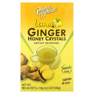 <img alt="Prince of Peace, Ginger Honey Crystals, Lemon, Caffeine Free, 10 Sachets, 18 g Each" title="Prince of Peace, Ginger Honey Crystals, Lemon, Caffeine Free, 10 Sachets, 18 g Each,039278040371"