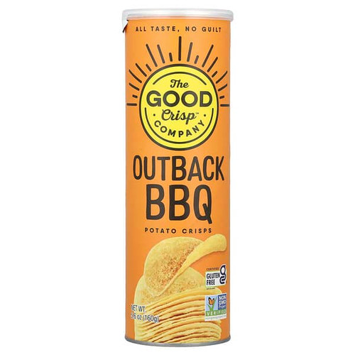 <img alt="The Good Crisp Company, Potato Crisps, Outback BBQ, 5.6 oz (160 g)" title="The Good Crisp Company, Potato Crisps, Outback BBQ, 5.6 oz (160 g),851562007170"