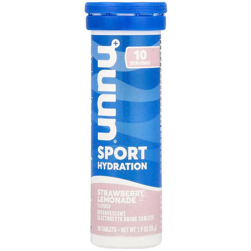 <img alt="Nuun, Sport Hydration, Effervescent Electrolyte Drink Tablets, Strawberry Lemonade, 10 Tablets" title="Nuun, Sport Hydration, Effervescent Electrolyte Drink Tablets, Strawberry Lemonade, 10 Tablets,811660020457"