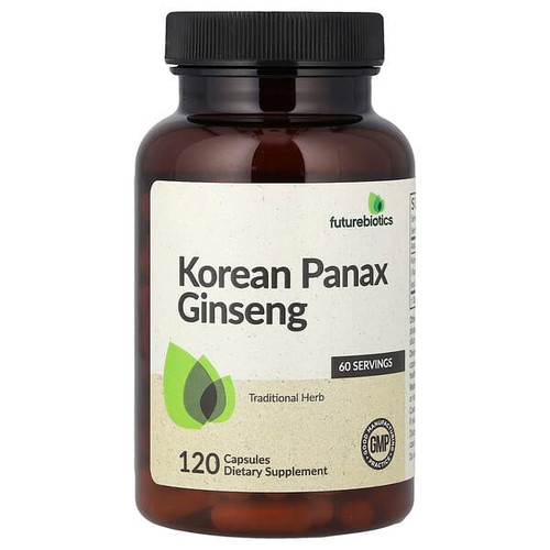 <img alt="Futurebiotics, Korean Panax Ginseng, 120 Capsules" title="Futurebiotics, Korean Panax Ginseng, 120 Capsules,049479503612"