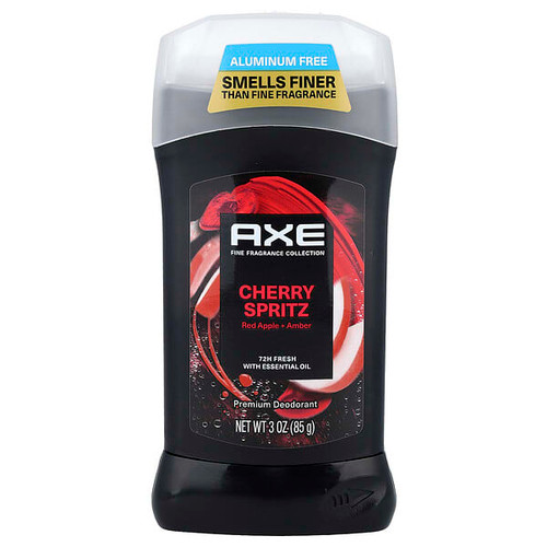 <img alt="AXE, Premium Deodorant, Cherry Spritz, 3 oz (85 g)" title="AXE, Premium Deodorant, Cherry Spritz, 3 oz (85 g),079400516855"