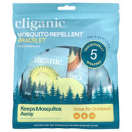 <img alt="Cliganic, Mosquito Repellent Bracelet, One Size Fits All, 5 Individually Wrapped Bracelets" title="Cliganic, Mosquito Repellent Bracelet, One Size Fits All, 5 Individually Wrapped Bracelets,810057563195"