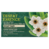<img alt="Desert Essence, Exfoliating Manuka Oil & Tea Tree Oil Soap Bar, 5 oz (142 g)" title="Desert Essence, Exfoliating Manuka Oil & Tea Tree Oil Soap Bar, 5 oz (142 g),718334312156"