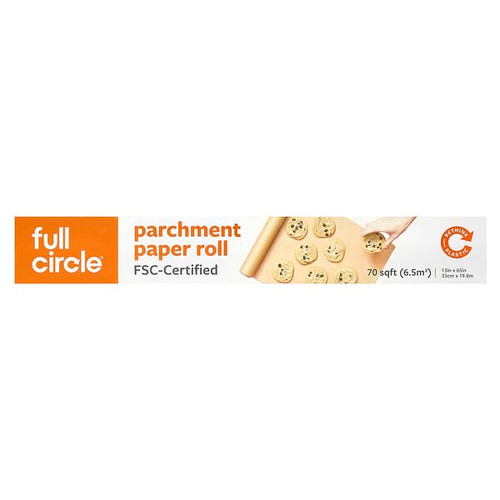 <img alt="Full Circle, Parchment Paper Roll, 70 sq ft (13 in x 65 in)" title="Full Circle, Parchment Paper Roll, 70 sq ft (13 in x 65 in),810119027283"