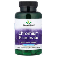 <img alt="Swanson Vitamins, Chromium Picolinate, 200 mcg, 200 Vegan Capsules" title="Swanson Vitamins, Chromium Picolinate, 200 mcg, 200 Vegan Capsules,087614019239"