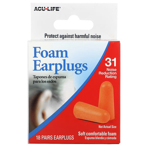 <img alt="Flents, Foam Earplugs, 18 Pairs" title="Flents, Foam Earplugs, 18 Pairs,079573105849"