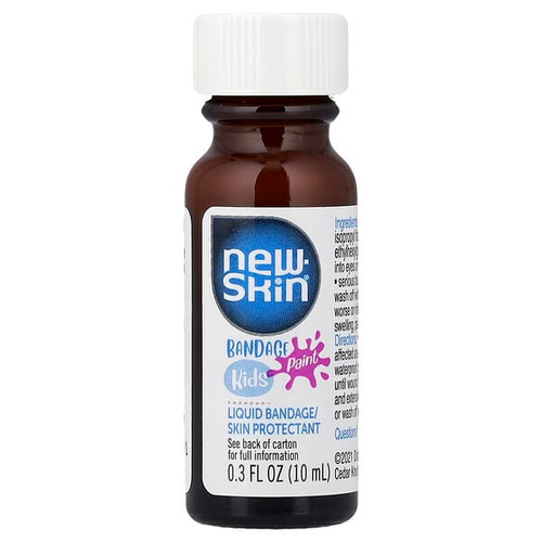 <img alt="New Skin, Kids Liquid Bandage Paint, Purple, 0.3 fl oz (10 ml)" title="New Skin, Kids Liquid Bandage Paint, Purple, 0.3 fl oz (10 ml),851409007479"