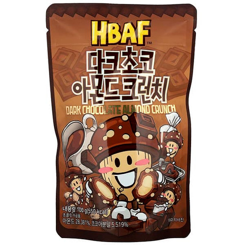 <img alt="HBAF, Dark Chocolate Almond Crunch, 100 g" title="HBAF, Dark Chocolate Almond Crunch, 100 g,8809617948840"