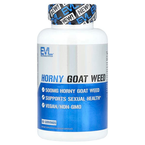 <img alt="EVLution Nutrition, Horny Goat Weed, 500 mg, 60 Veggie Capsules" title="EVLution Nutrition, Horny Goat Weed, 500 mg, 60 Veggie Capsules,818901027039"