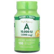 <img alt="Natures Truth, Vitamin A, High Potency, 3,000 mcg (10,000 IU), 100 Quick Release Softgels" title="Natures Truth, Vitamin A, High Potency, 3,000 mcg (10,000 IU), 100 Quick Release Softgels,840093101440"