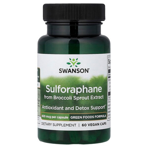 <img alt="Swanson Vitamins, Sulforaphane from Broccoli Sprout Extract, 400 mcg, 60 Vegan Caps" title="Swanson Vitamins, Sulforaphane from Broccoli Sprout Extract, 400 mcg, 60 Vegan Caps,087614060484"
