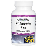 <img alt="Natural Factors, Stress-Relax, Melatonin, 5 mg, 90 Chewable Tablets" title="Natural Factors, Stress-Relax, Melatonin, 5 mg, 90 Chewable Tablets,068958027173"